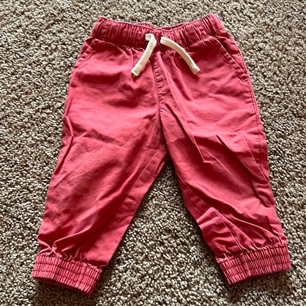 Toddler boy pull on jogger pants